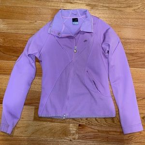 Womens Nike thermafit fleece jacket